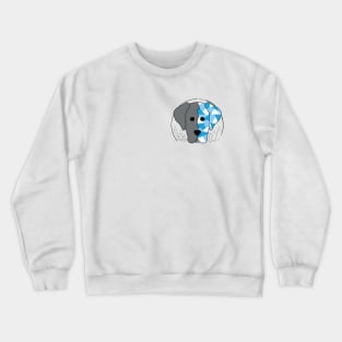 Geometric Silver Lab Crewneck Sweatshirt